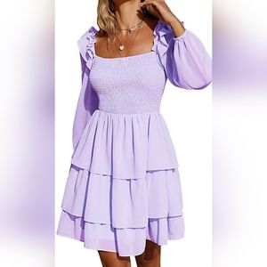 Women's lilac dress